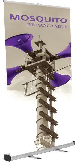 Mosquito 800 Retractable Banner Stand  31.5"W Orbus Retractable Banner Stands