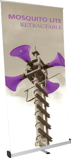 Mosquito Lite Retractable Banner Stand    31.5 W Orbus Retractable Banner Stands
