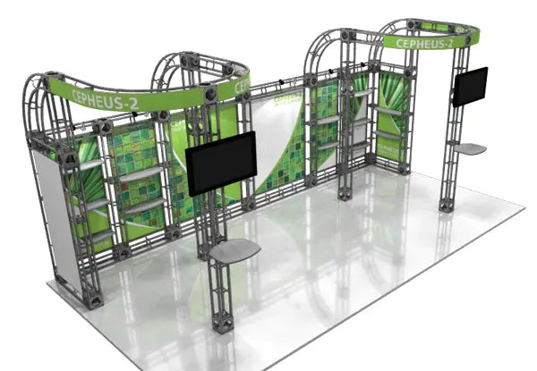 Orbus Cepheus 2 10' x 20' Truss Display Orbus Orbital Truss Displays