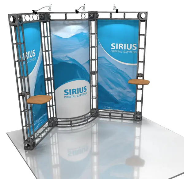 Orbus Sirius 10' x 10' Truss Display Orbus Orbital Truss Displays
