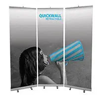 Orbus Quickwall Retractable Banner Display Orbus Retractable Banner Stands