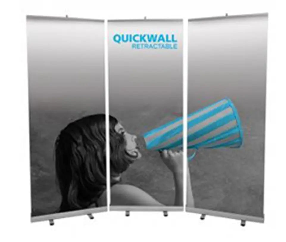 Orbus Quickwall Retractable Banner Display Orbus Retractable Banner Stands