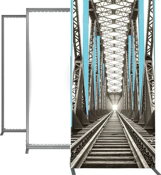 Vector Frame Light Box Rectangle 04 Fabric Display Orbus
