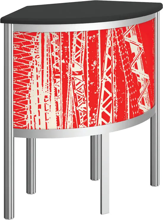 Vector Frame Counter 6 | Orbus Trade Show Counters – Orbus Displays