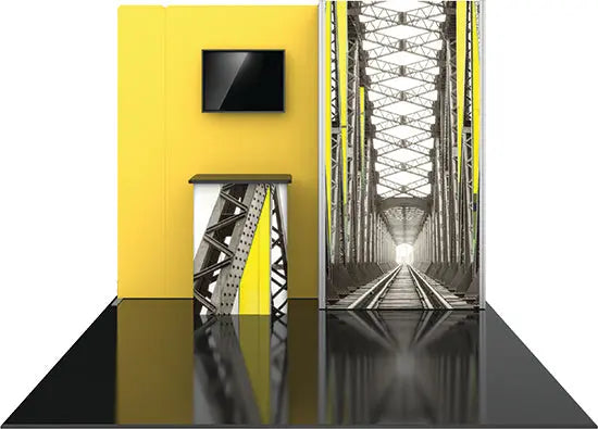10ft Vector Frame Master Illuminated Backwall Kit 16 Orbus