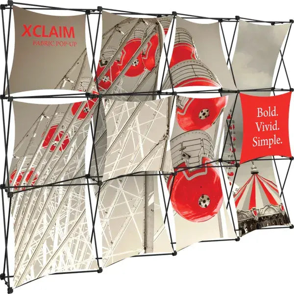 XCLAIM 10FT FABRIC POPUP DISPLAY KIT 04 Orbus Formulate Fabric Displays