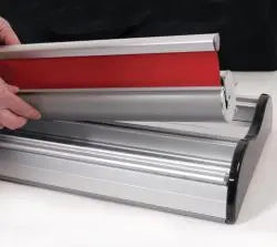 Advance Double-Sided Retractable Banner Stand   31.5"W Orbus Advance Banner Stand