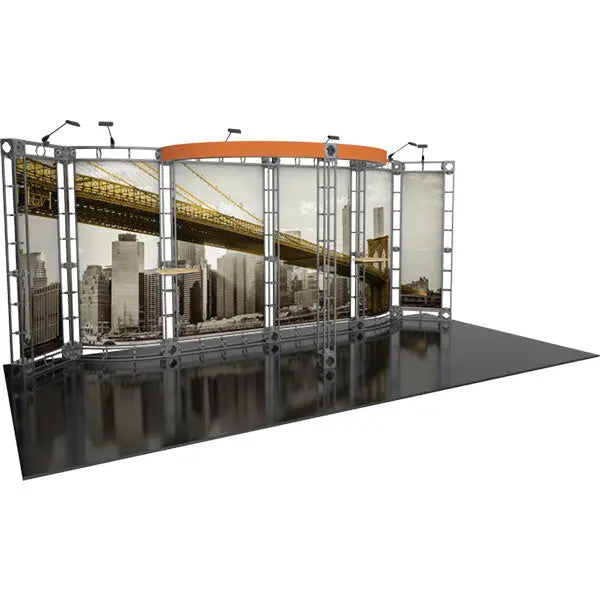 Antares 10' x 20' Truss Display Orbus Orbital Truss Displays