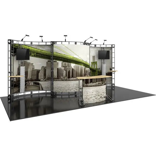 Apex 10' x 20' Truss Display Orbus Orbital Truss Displays
