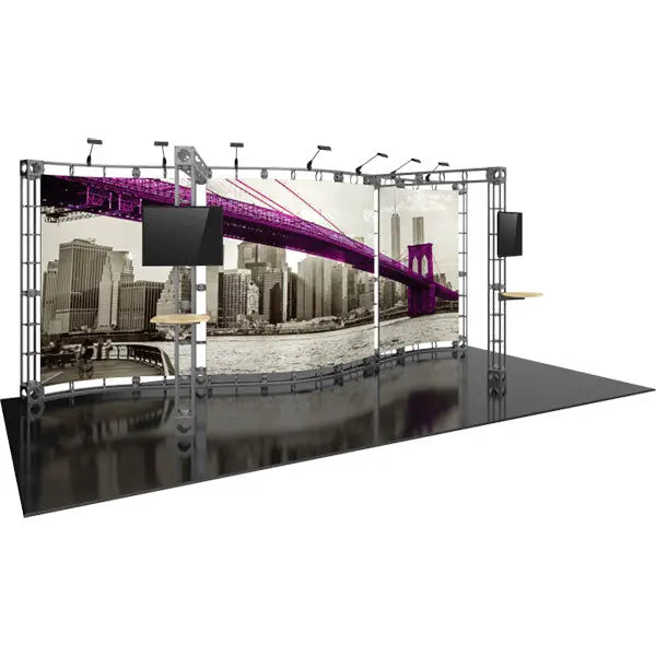 Callisto 10' x 20' Truss Display Orbus Orbital Truss Displays