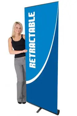 Contender 30" Wide Standard Retractable Banner Stand Orbus Contender Banner stands