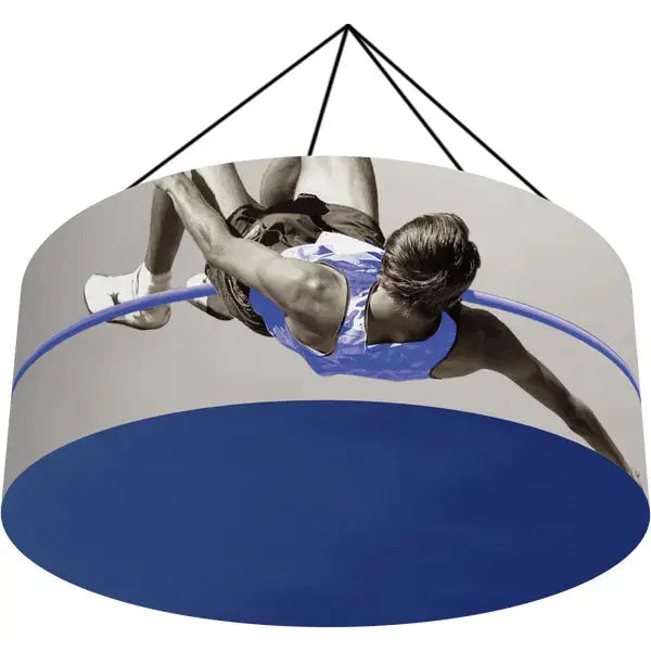 8 DIAMETER X 3FT FORMULATE ESSENTIAL RING HANGING STRUCTURE Orbus Formulate Fabric Displays