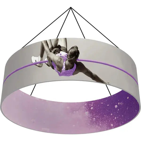 10 DIAMETER X 3FT FORMULATE ESSENTIAL HANGING STRUCTURE Orbus Formulate Fabric Displays
