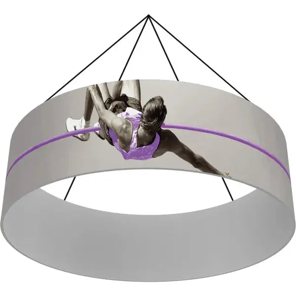 10 DIAMETER X 3FT FORMULATE ESSENTIAL HANGING STRUCTURE Orbus Formulate Fabric Displays
