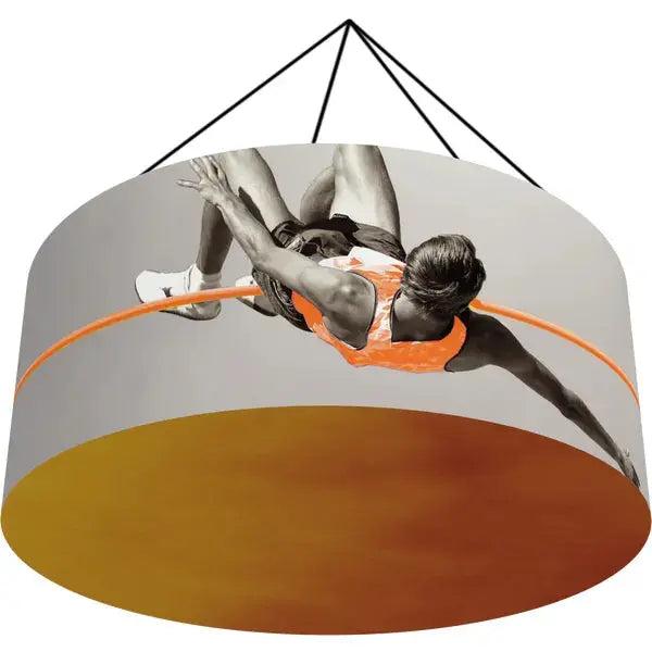 10 DIAMETER X 4FT FORMULATE ESSENTIAL HANGING STRUCTURE Orbus Formulate Fabric Displays