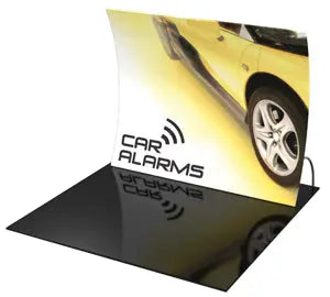 Formulate Master VC1 10' Curved Fabric Backwall Orbus Displays
