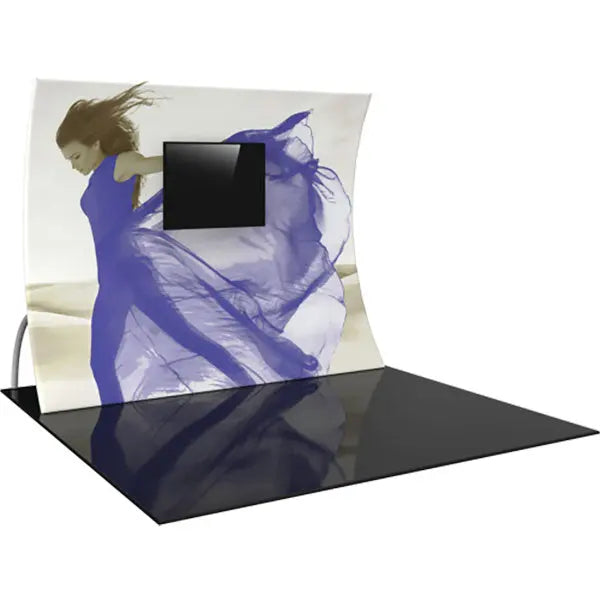 Formulate Master VC6 10' Curved Fabric Backwall Orbus Displays