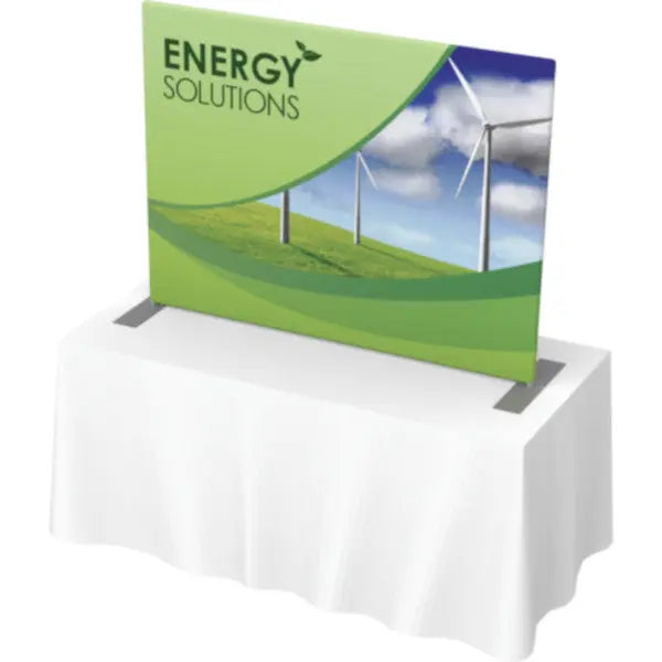 Formulate Master TT4 6' Fabric Table Top Display Orbus Formulate Fabric Displays