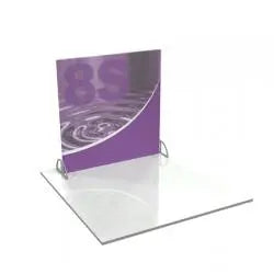 Formulate Master 8S 8' Straight Tension Fabric Backwall Orbus Formulate Fabric Displays