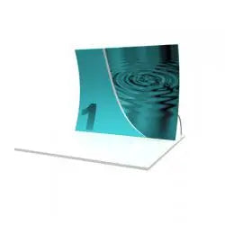 Formulate Master VC1 10' Curved Fabric Backwall Orbus Displays