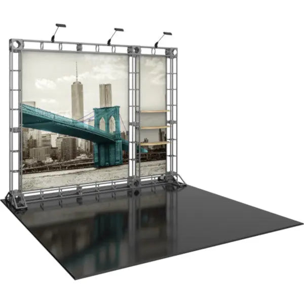Hercules 08 10' x 10' Truss Display Orbus Orbital Truss Displays