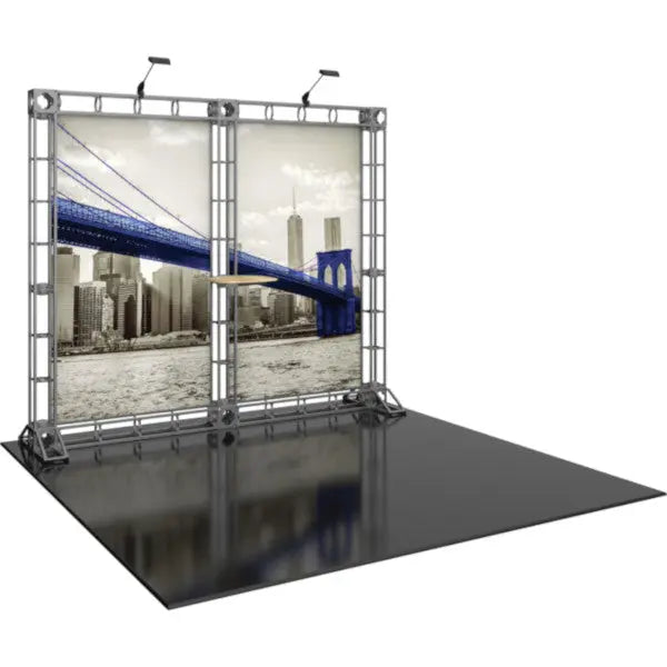 Hercules 09 10' x 10' Truss Display Orbus Orbital Truss Displays