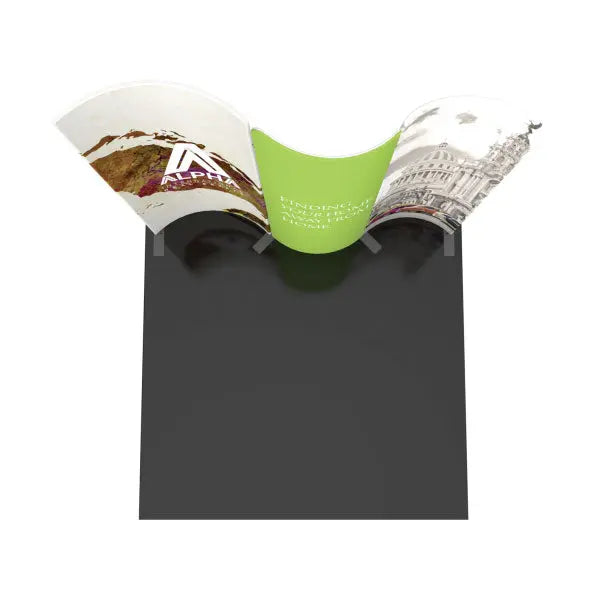 Formulate Modulate 10ft Backwall Kit 02 Orbus Formulate Fabric Displays