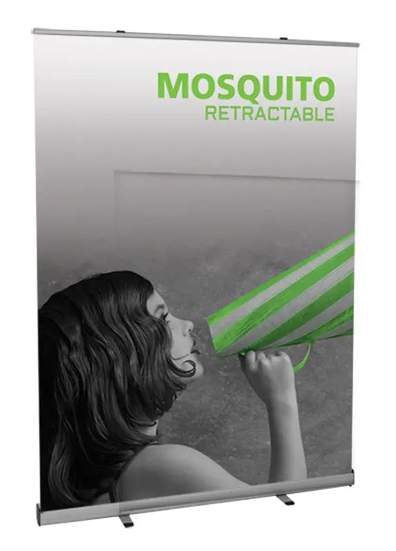 Mosquito 1500 Retractable Banner Stand   59" W Orbus Mosquito Banner Stand
