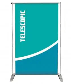 Pegasus Standard Telescoping Banner System Orbus Banner Stands
