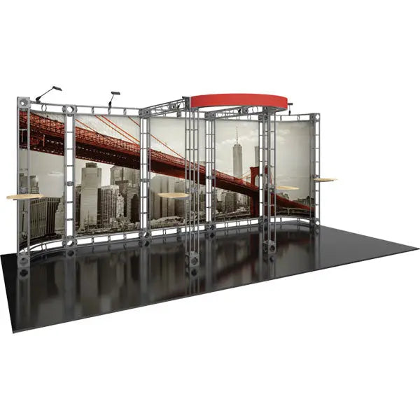 Polaris 10' x 20' Truss Display Orbus Orbital Truss Displays