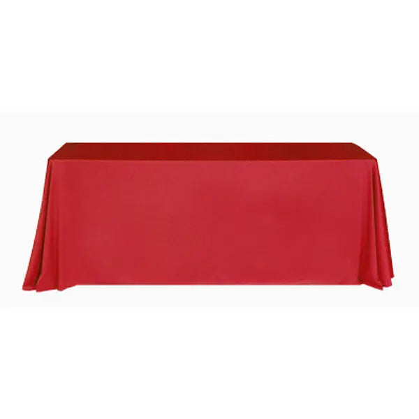 Premium 3-Sided Economy Table Covers - Unprinted Economy table covers