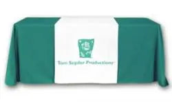 Economy Printed Trade Show Table Runner Economy Printed Table runners