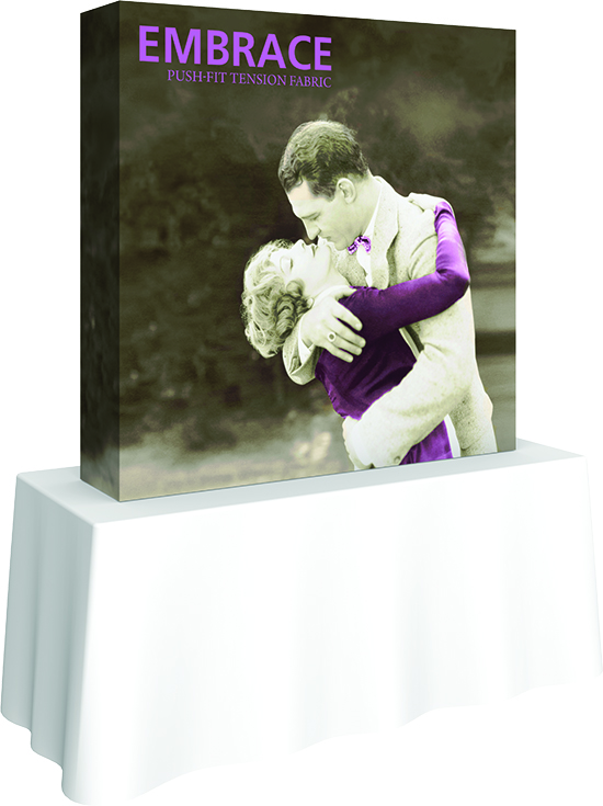 Embrace 2x2ft Table Top Display for 6ft to 8ft tables