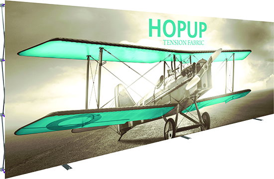 20&#039; Orbus HopUp Back Wall with Front image