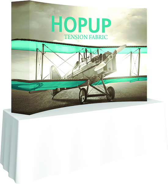 Orbus Hopup 7.5 Tabletop Display curved graphics