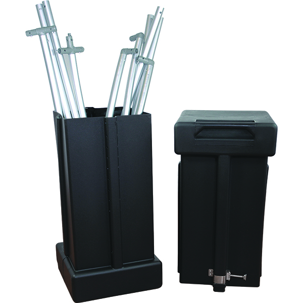 Orbus OCE Transit case for tall items like full height displays and banner stands