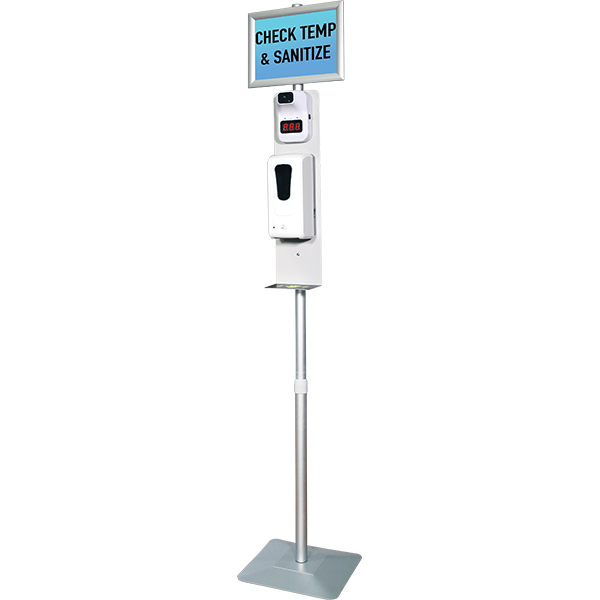 Orbus Portable Hands Free Temp Sani Stand
