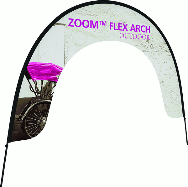 10&#039; Outdoor Arch with graphics