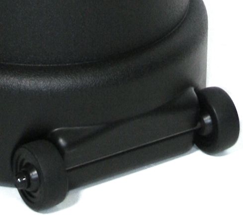 OCL Case Tilt wheels allow easy transport and mobility