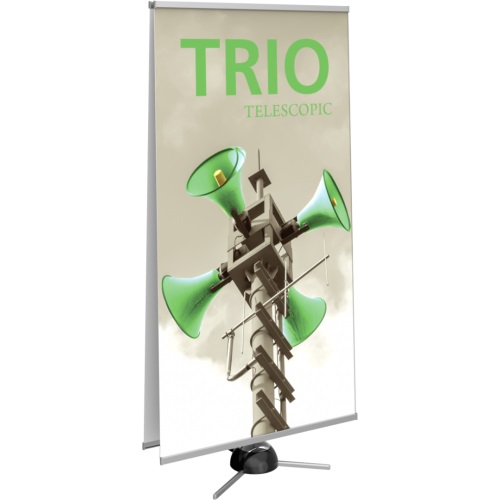 Orbus Trio 2 Telescopic banner stand with tri-pod banner stand