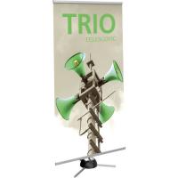 Orbus Trio 2 Telescopic banner stand with tri-pod banner stand 800 + 920